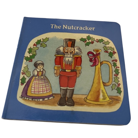 Vintage Little Treasury of Christmas Stories miniature board books in case 1987 - Picture 7 of 7